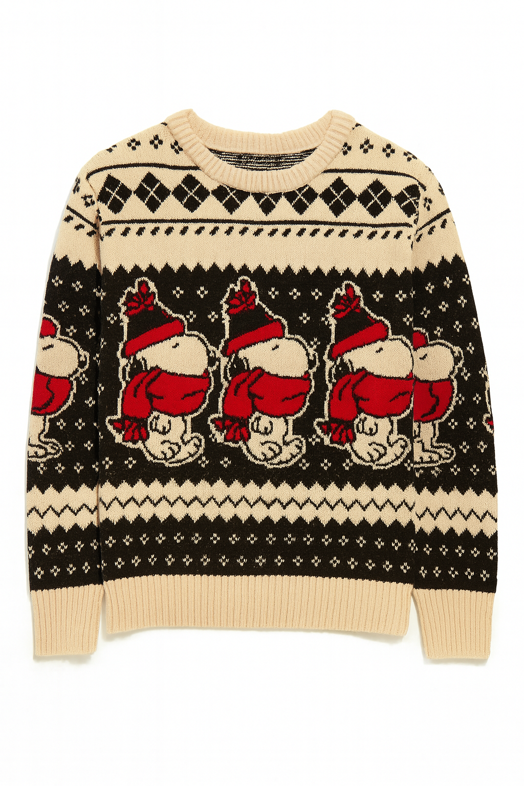 Snoopy Holiday Knit Sweater