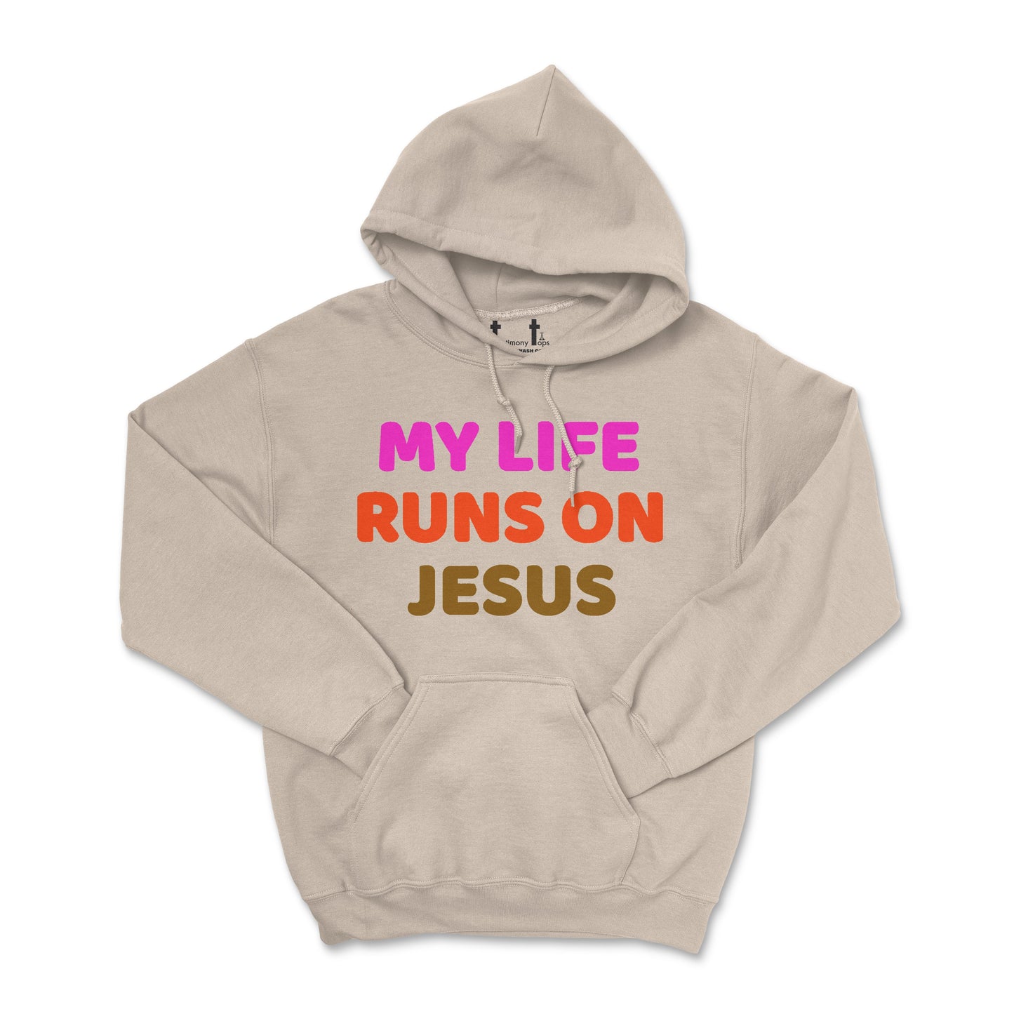 My Life Runs On Jesus Hoodie