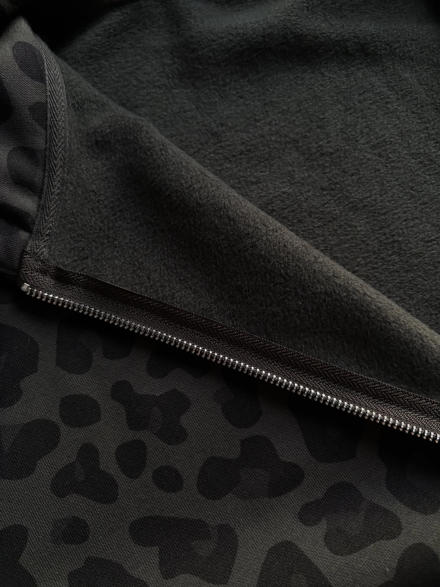 Leopard Print Zip Up