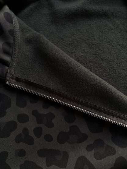 Leopard Print Zip Up