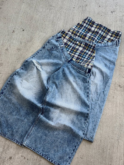Slanted Runway Denim
