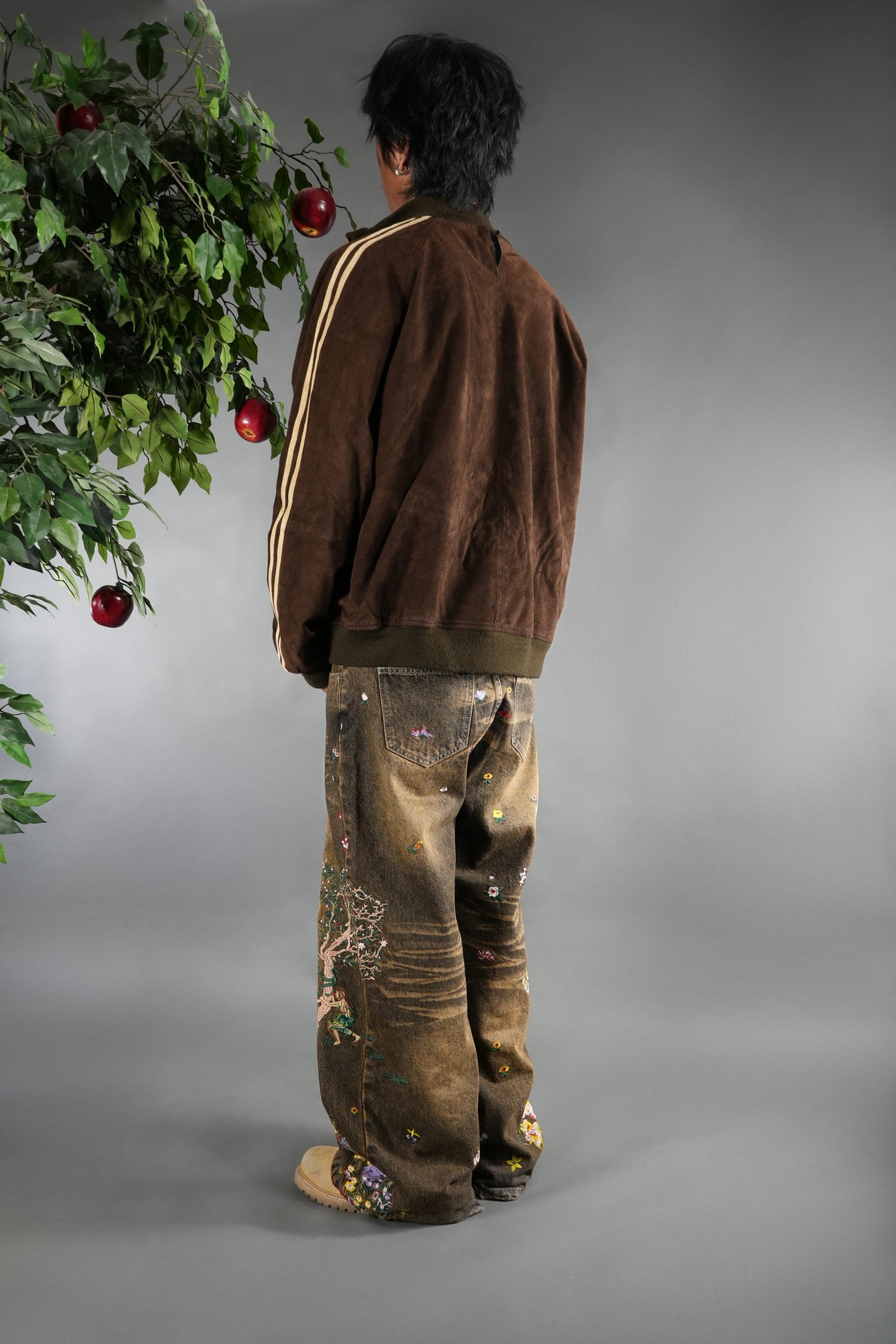 Embroidered Eden Denim (Premade)
