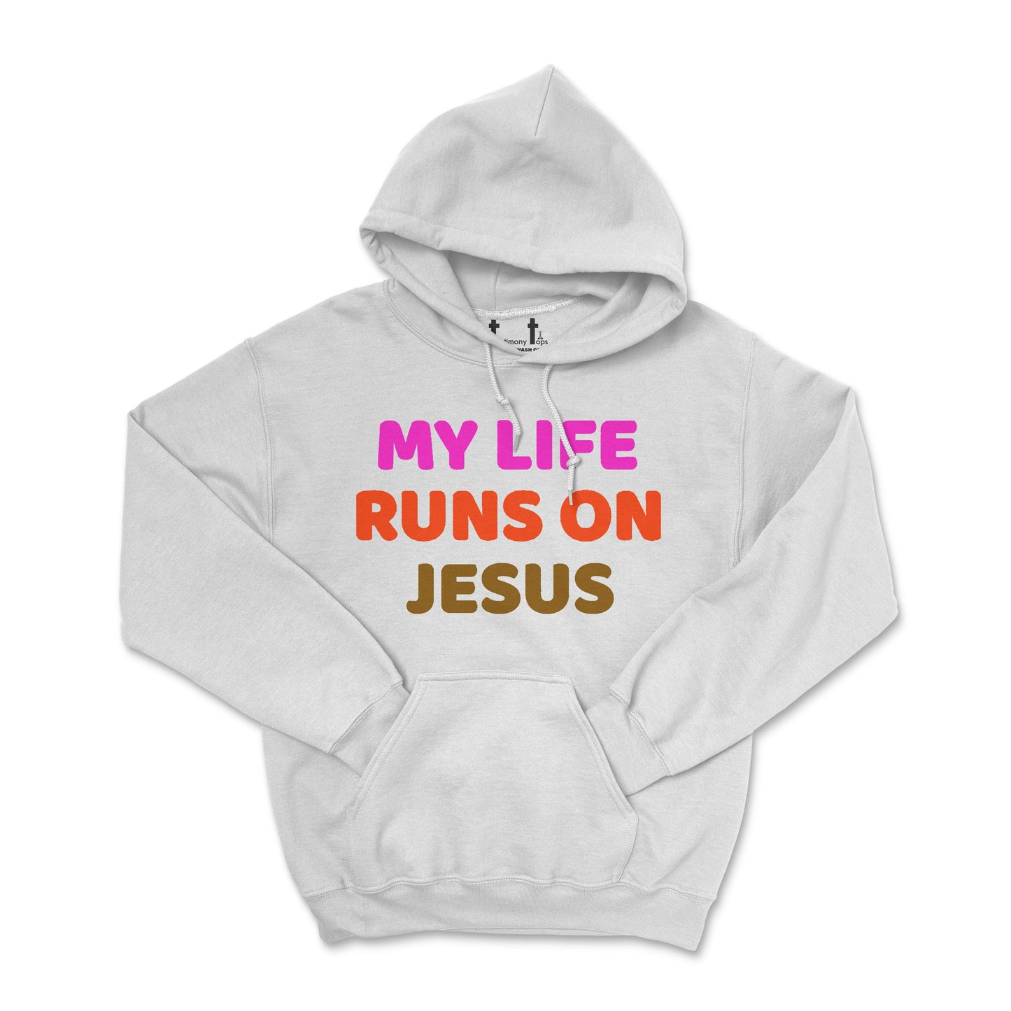 My Life Runs On Jesus Hoodie