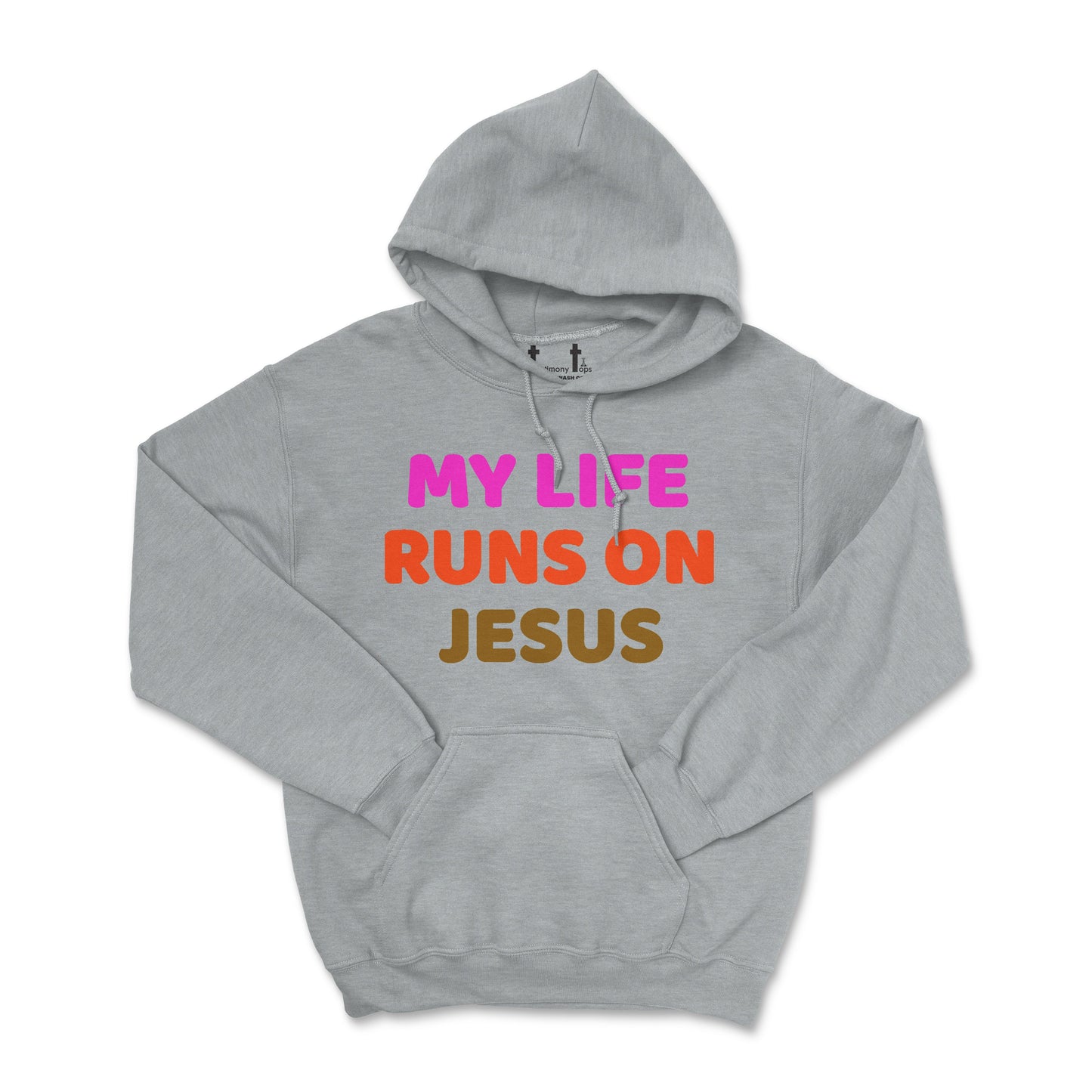 My Life Runs On Jesus Hoodie