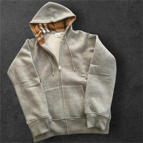 Classic Pattern Zip Up