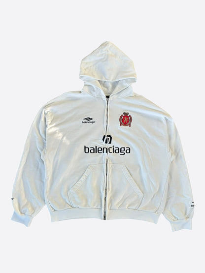 Soccer Graphic Zip Up Hoodie