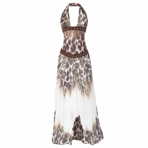 Leopard Print Maxi Dress